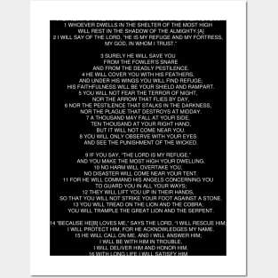 Psalm 91 Bible Verses Text Quotes New International Version Posters and Art